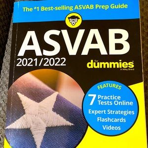 2021-2022 ASVAB for Dummies book